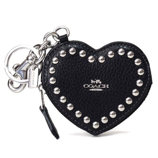 ✨未使用✨COACH コーチ　キーリング ハート ミックス　チャーム　　スタッズ ✨未使用✨COACH コーチ キーリング ハート ミックス チャーム