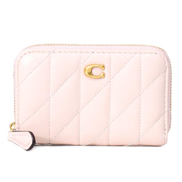 COACH（コーチ） カードケース レザー キルティング ピロー ロゴ