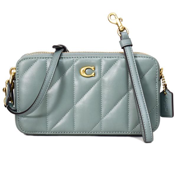 COACH（コーチ） バッグ レザー キルティング キラ ピロー ダブル