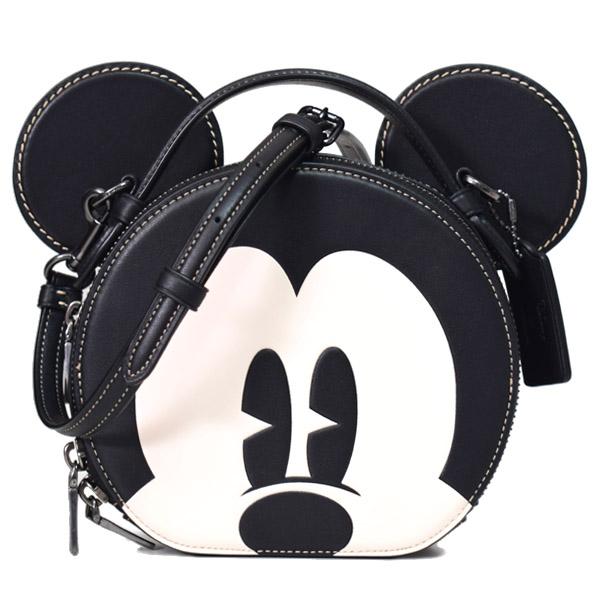 ◇【再値下げ】コーチ　CM840 ディズニーコラボ　2wayバッグ　美品◇ COACH（コーチ） バッグ スムースレザー ディズニー コラボ ミッキー