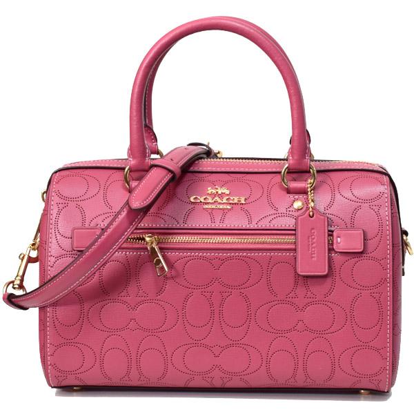 COACH コーチ バッグ パーフォレーテッドレザー スムースレザー 
