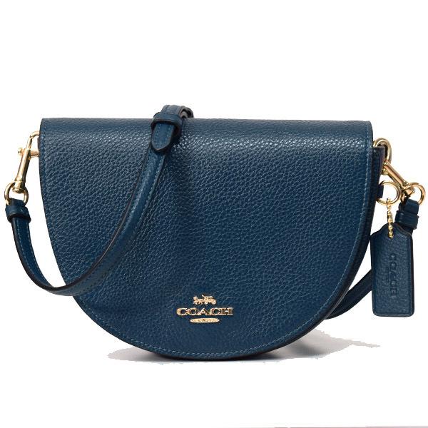COACH（コーチ） バッグ ぺブルレザー エレン ロゴ クロスボディ