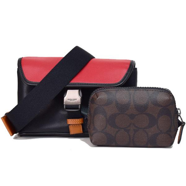 COACH（コーチ） バッグ コーティングキャンバス スムースカーフレザー 