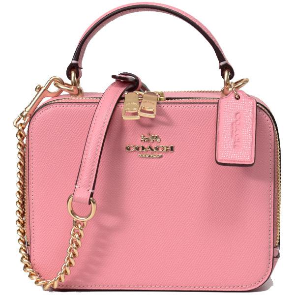 COACH（コーチ） バッグ クロスグレインレザー ロゴ スクエア ボックス
