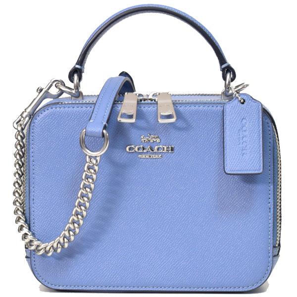 COACH（コーチ） バッグ クロスグレインレザー ロゴ スクエア ボックス