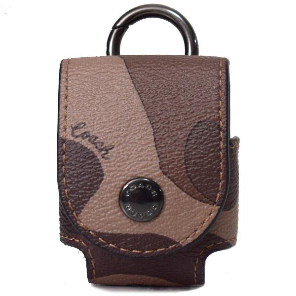 COACH コーチ エアーポッズケース コーティングキャンバス ぺ