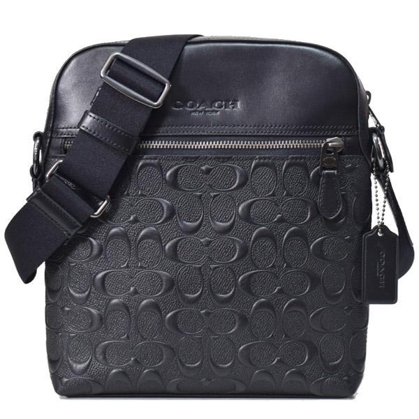 COACH コーチ メンズ バッグ スムースカーフレザー シグネチャー 型 