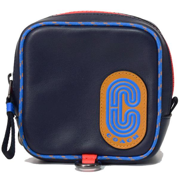 COACH（コーチ） メンズ小物 メンズ スムースカーフレザー ロゴ パッチ 