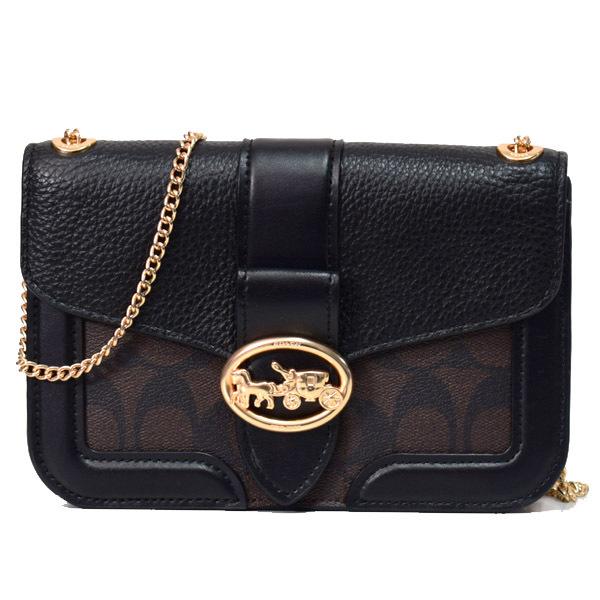 COACH（コーチ） バッグ コーティングキャンバス ペブルレザー