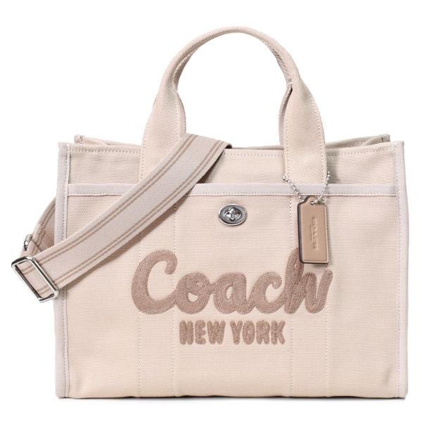 COACH（コーチ） バッグ キャンバス カーゴ トート 刺〓 ロゴ 2WAY 