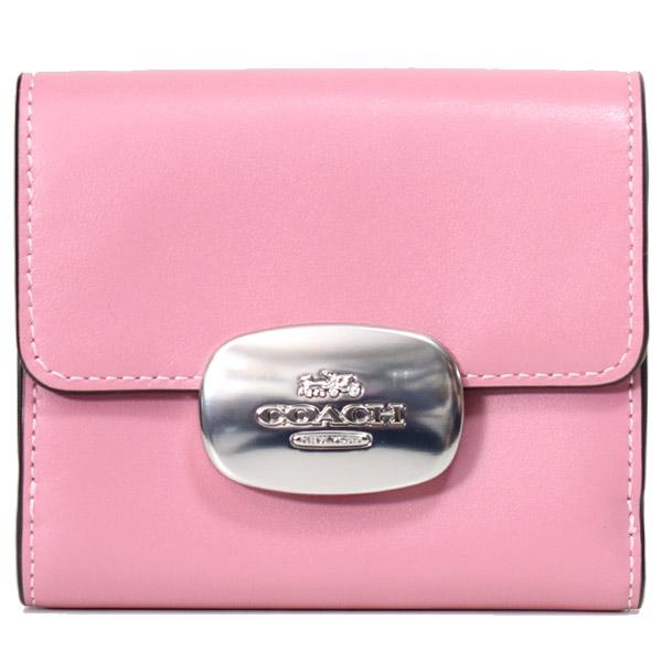 COACH コーチ 財布 カーフレザー スモール エライザ ロゴ ウォレット  