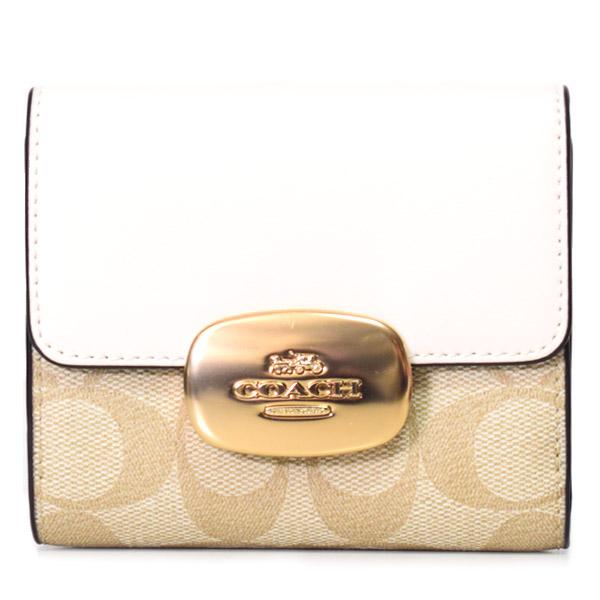 COACH（コーチ） 財布 コーティングキャンバス レザー シグネチャー