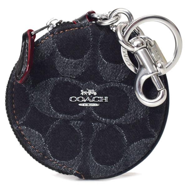 COACH コーチ コインケース デニム レザー シグネチャー COACH コーチ コインケース デニム レザー シグネチャー