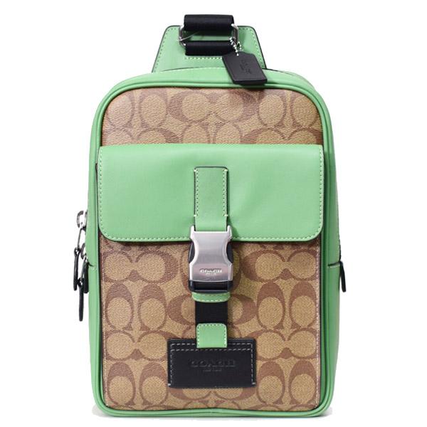 COACH コーチ メンズ バッグ コーティングキャンバス レザー