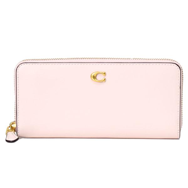 コーチ 長財布 COACH レザー エッセンシャル ロゴ スリム アコーディオン ジップ アラウンド 長財布 ダークネイビー CS032 COACH（コーチ） 長財布 レザー エッセンシャル ロゴ スリム
