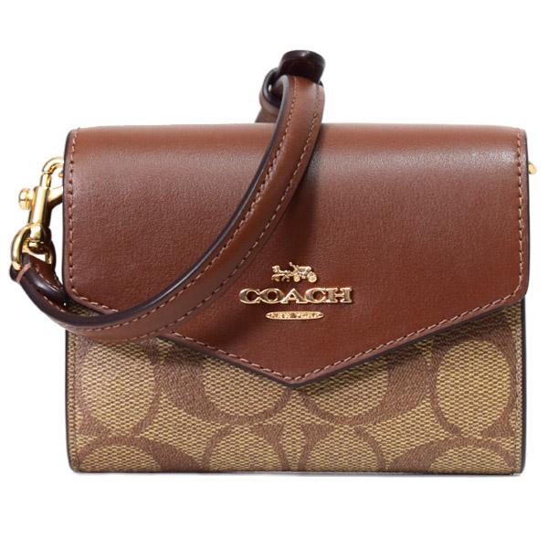 COACHミニショルダー COACHミニ財布 COACH（コーチ） 財布 コーティングキャンバス レザー シグネチャー