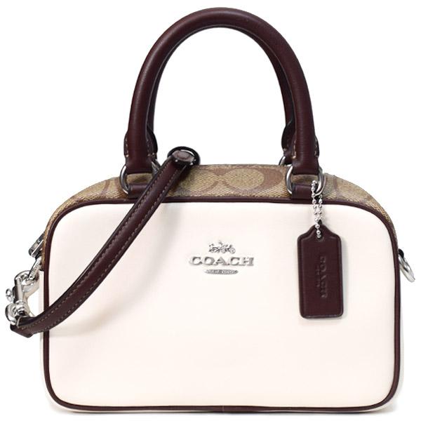 コーチ バッグ COACH コーティングキャンバス レザー シグネチャー  