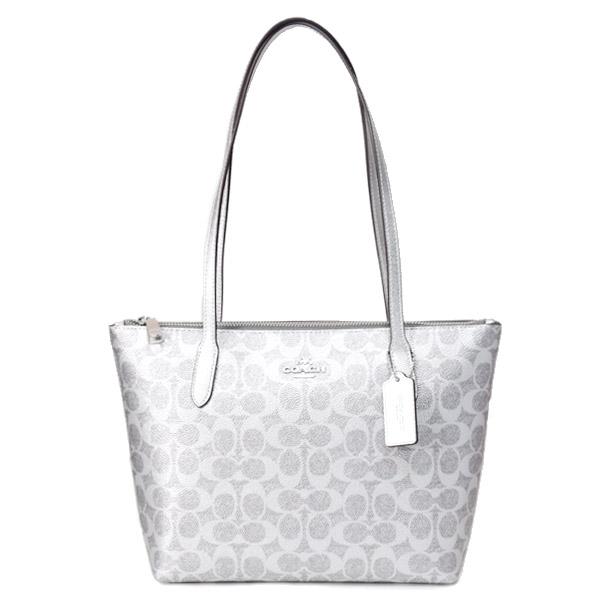 COACH 　トートバッグ　肩掛け　ターンロック　A4サイズ　シルバー金具 COACH OUTLET｜【公式】ハドリー ターンロック トート バッグ