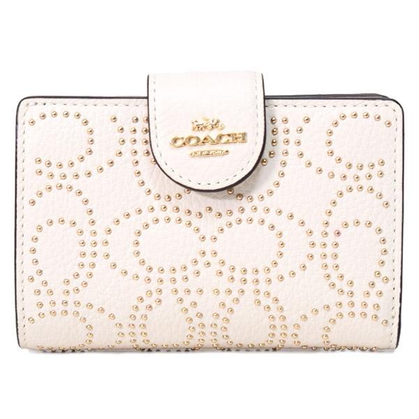 さくらたんページ　COACH スタッズ付き　折り財布 楽天市場】COACH コーチ 三つ折り財布 ミニ財布 ブランド