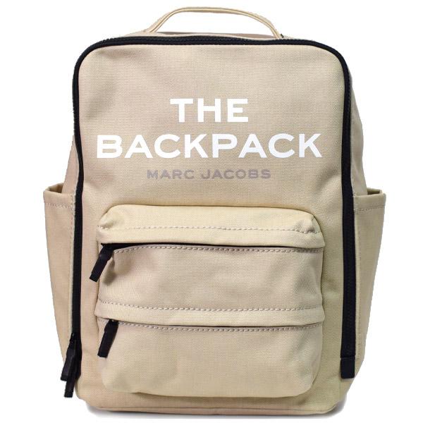 MARC JACOBS リュック　ナイロン　ベージュ　キャメル MARC JACOBS ベージュバックパックリュックスナップショット