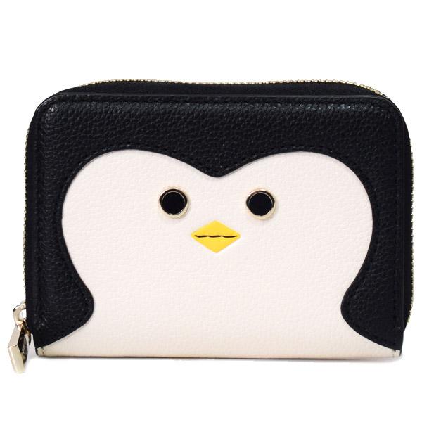 ケイトスペード 財布 katespade レザー モーティー ペンギン ロゴ