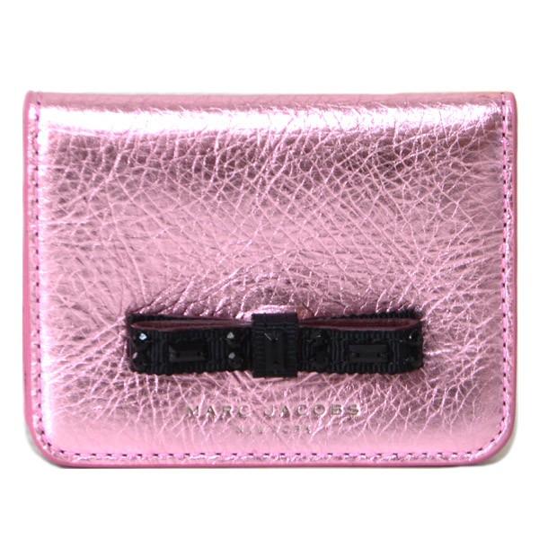 MARC JACOBS レザー カードケース ピンク MARC BY JACOBS マークジェイコブス カードケース カードケース
