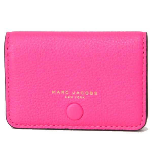 MARC JACOBS レザー カードケース ピンク MARC BY JACOBS マークバイマークジェイコブス カードケース