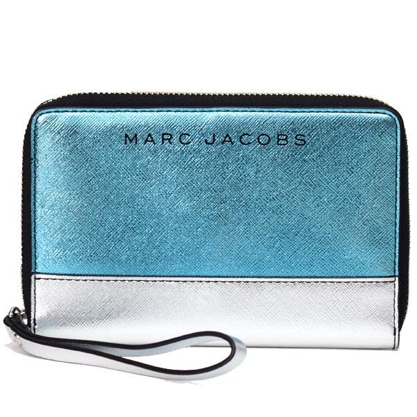 MARC JACOBS 長財布　マルチカラー MARC JACOBS（マーク・ジェイコブス） 長財布 レザー メタリック