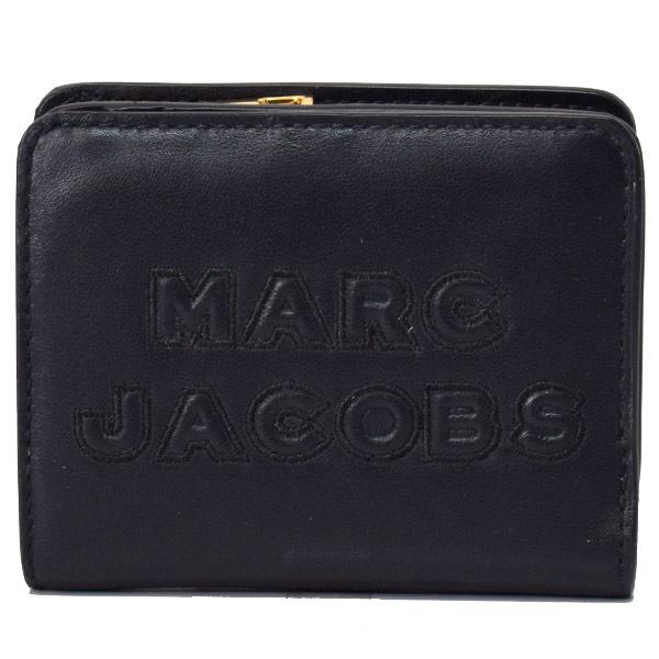 マークジェイコブス ミニ財布 ブラック マーク ジェイコブス MARC JACOBS マークジェイコブス 二つ折り
