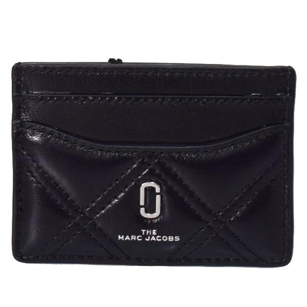 マークジェイコブス カードケース MARC JACOBS ラムスキン キルテッド