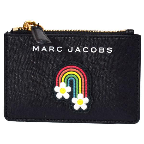 ークジェイコブス 小銭入れ MARC JACOBS レザー レインボー トップ 