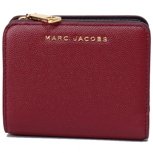 MARC JACOBS（マーク・ジェイコブス） コンパクト財布 レザー ロゴ
