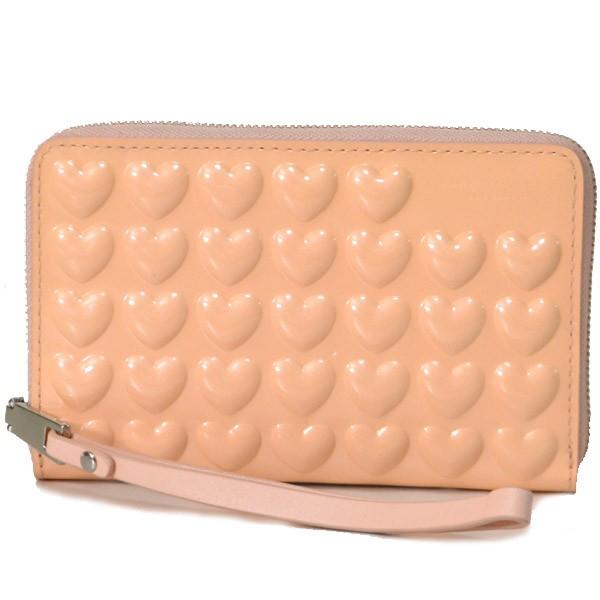 マーク バイ マークジェイコブス (ピンク ベージュ長財布) MARC BY JACOBS マークバイマークジェイコブス 長財布 ハート