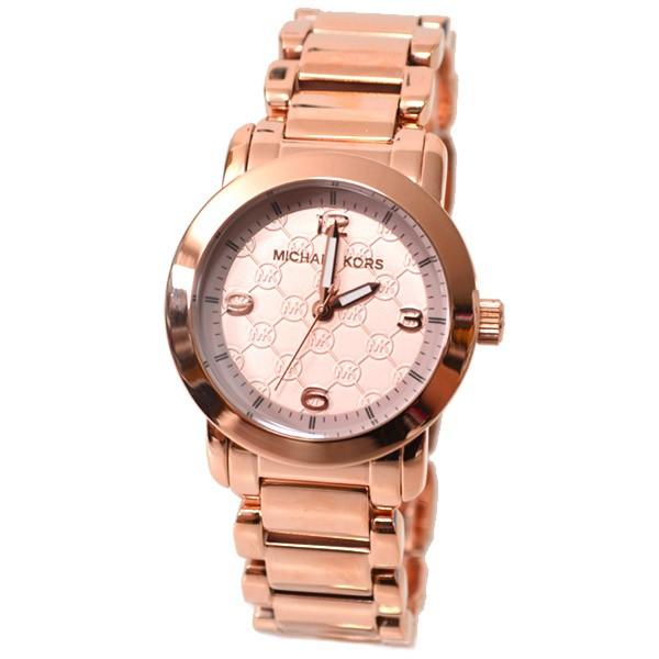 マイケルコース 時計 MICHAEL KORS マイケルコース 時計 ロゴ 腕時計 ピンクゴールド