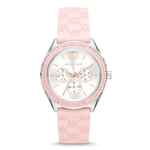 MICHAEL KORS ピンクレザー腕時計 MICHAEL KORS ピンク レザー 時計