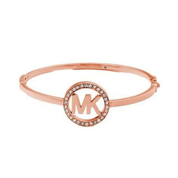 MICHAEL KORSゴールドバングルマイケルコースブレスレットラインストーン Michael Kors マイケルコース ロゴ ラインストーン バングル