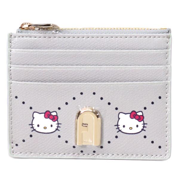 FURLA フルラ カードケース レザー ハローキティ キティちゃん FURLA フルラ カードケース レザー ハローキティ キティちゃん