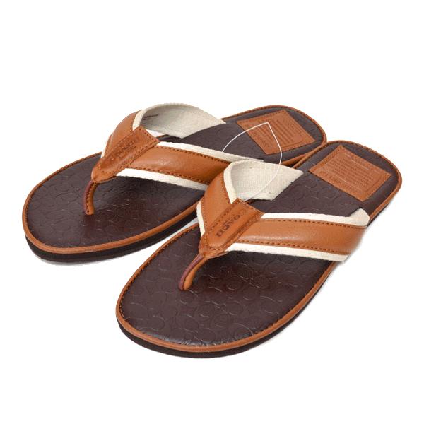 コーチ メンズ 小物 Coach メンズ シグネチャー レザー サンダル サドル 26cm Q1852 Buyee Buyee 提供一站式最全面最專業現地yahoo Japan拍賣代bid代拍代購服務 Bot Online