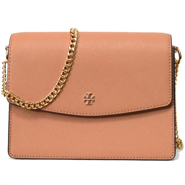 TORY BURCH トリーバーチ バッグ レザー エマーソン ロゴ
