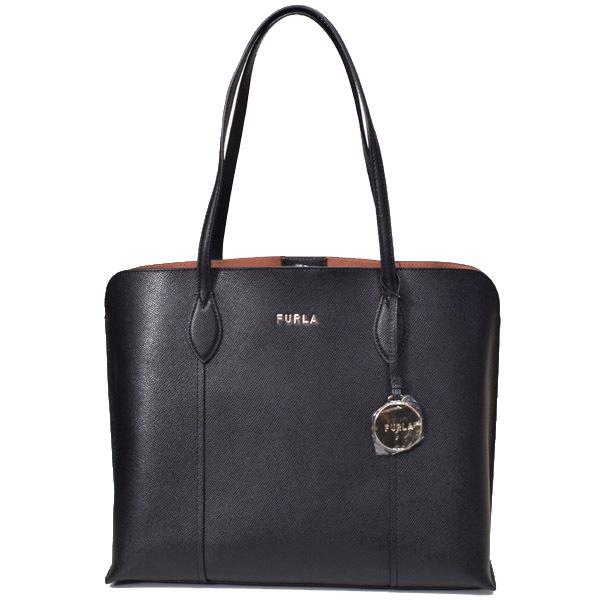 FURLA フルラ バッグ レザー ヴィットリア エル トート ブラック