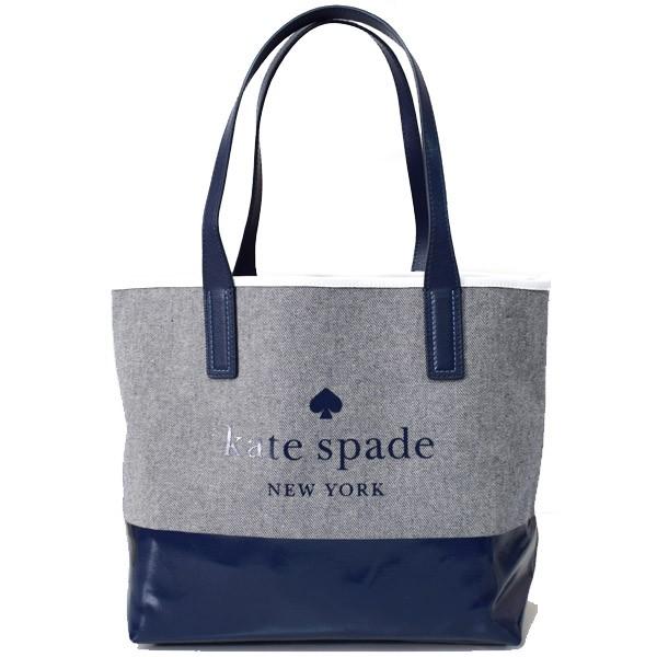 ケイトスペード バッグ katespade キャンバス レザー アッシュ