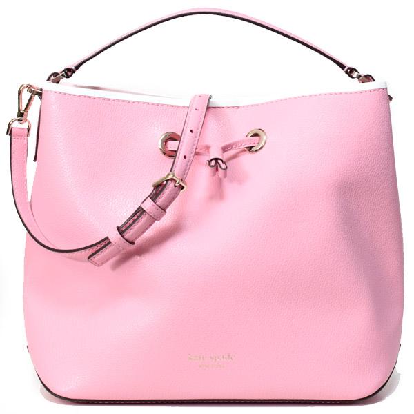 美品⭐️kate spade エヴァラージバケット レザー 2WAY ハンドバッグ kate spade NEW YORK ケイトスペード バッグ katespade レザー