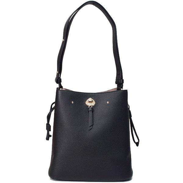 Kate Spade ケイトスペード レザー ワンショルダーバッグ バケツ 巾着 
