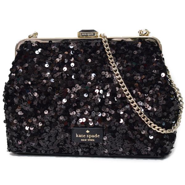未使用級極美品 kate spade 黒 クラッチバッグ ゴールドチェーン 未使用級極美品 kate spade 黒 クラッチバッグ ゴールドチェーン
