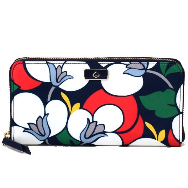 蓮 新品 正規品 kate spade長財布WLRU5365マルチカラー kate spade NEW YORK（ケイト・スペード ニューヨーク） ケイト