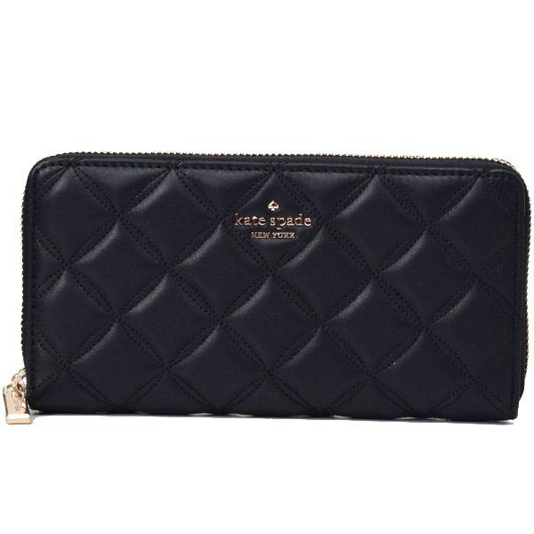 ケイトスペード 財布 katespade スムースレザー ナタリア キルティング 