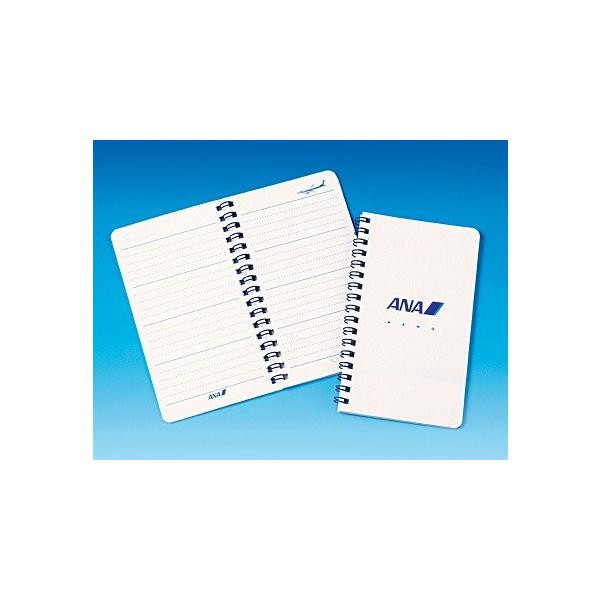 ◆サイズ：85×145ミリ<br>◆中紙：32枚（64ページ）◆製品素材 本体：紙ツインリング：金属◆日本製◆全日空承認済み
