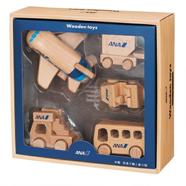 ANA 木製飛行機型おもちゃ ANA全日空グッズ商品 木製ひこうきセットANA : パイロットハウス