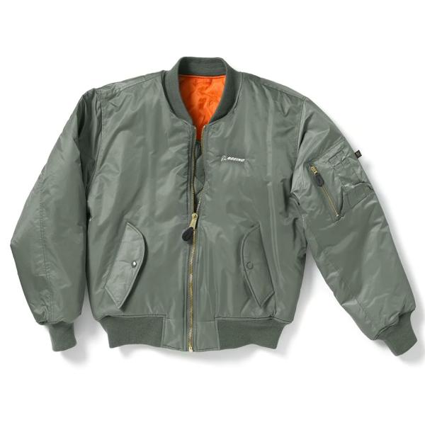 BOEINGナイロンジャケット（サージグリーン） : パイロットハウス