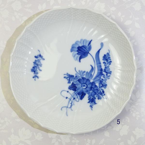ロイヤルコペンハーゲン ブルーフラワーカーブ クーププレート19cm_5